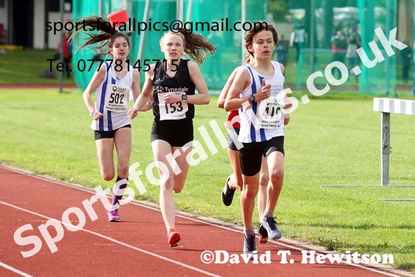 3000 metres, NECAA Open Meeting, Morpeth, Sunday, September 27th. David T. Hewitson/Sports for All Pics